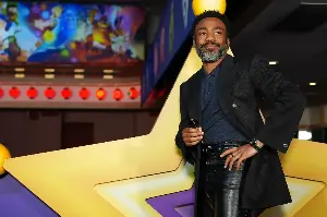 Donald Glover Throws First Pitch at Dodgers’ Yoshi Bobblehead Night