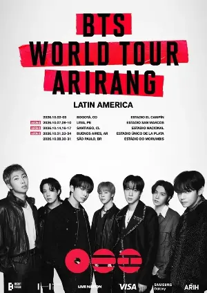 BTS Makes ‘ARIRANG’ Even Bigger With New Peru, Chile and Argentina Tour Dates