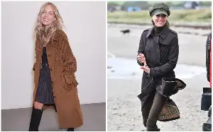Sienna Miller and the Princess of Wales make the case for the practical British coat