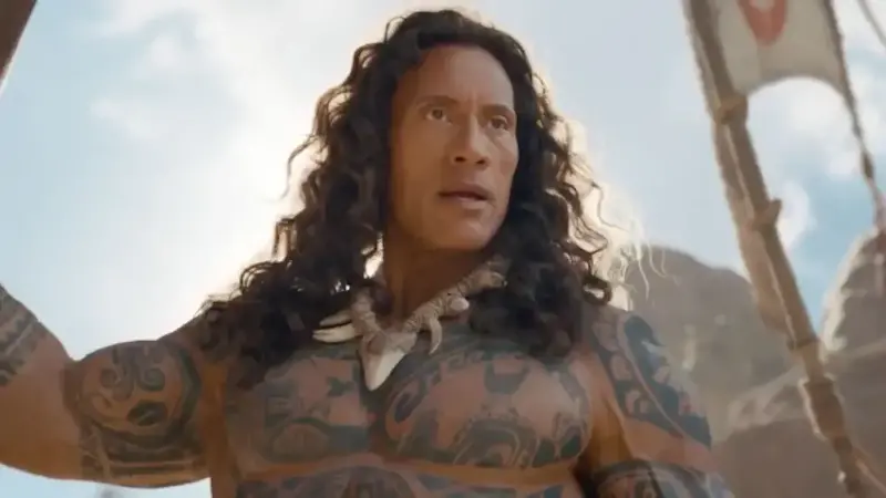 Live-actionremake van Moana krijgt eerste trailer mét Dwayne Johnson als Maui