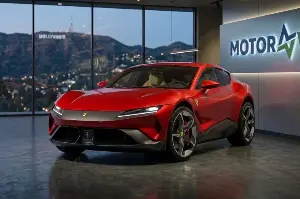 Ferrari officially launches its first electric supercar.