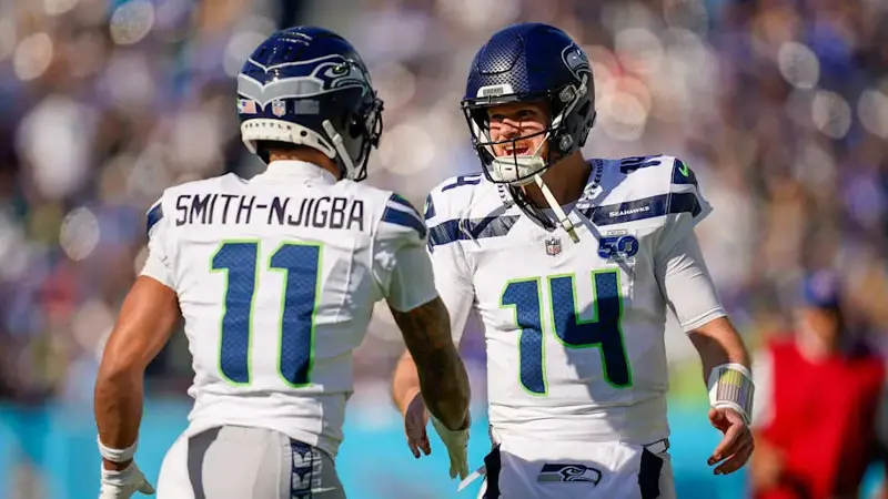 Jaxon Smith-Njigba, Sam Darnold, Seahawks