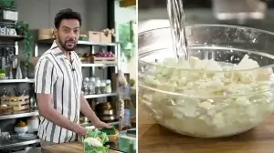 Chef Ranveer Brar shares the right way to clean gobhi + an easy cauliflower popcorn recipe