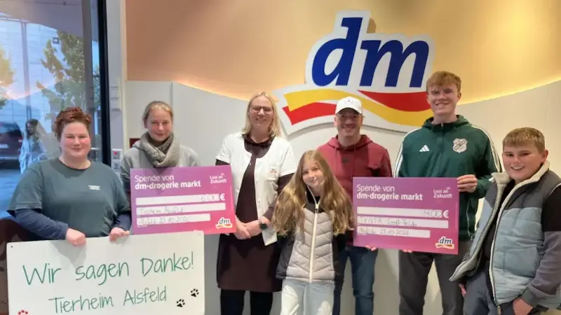 Alsfelder Tierheim bekommt 600 Euro, TV/VfR 400 Euro
