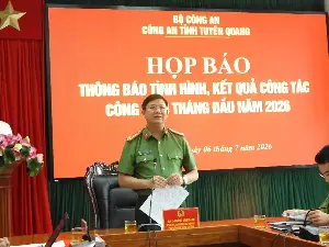 Công an Tuyên Quang họp báo, thông tin về diễn biến vụ 146 điểm 10 môn Toán