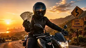 I’m a biker and have ₹50 lakh: I asked ChatGPT if I should stop going to office and travel around