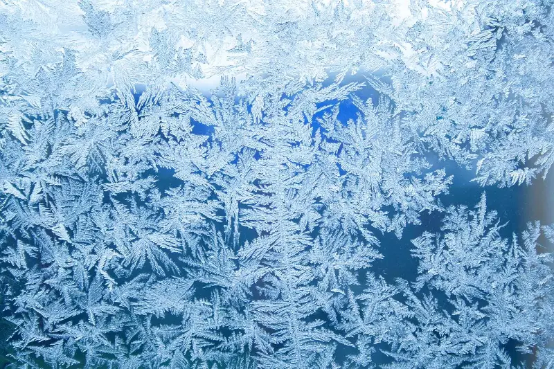 cristalli di ghiaccio