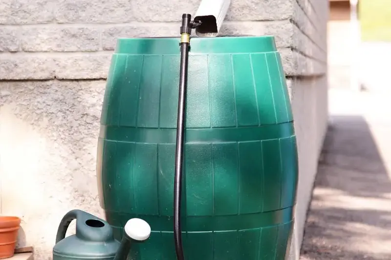 Rain Barrel Water Conservation