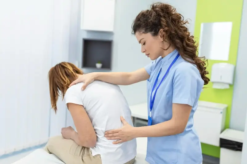 Young adults are increasingly experiencing back pain due to long sitting hours.