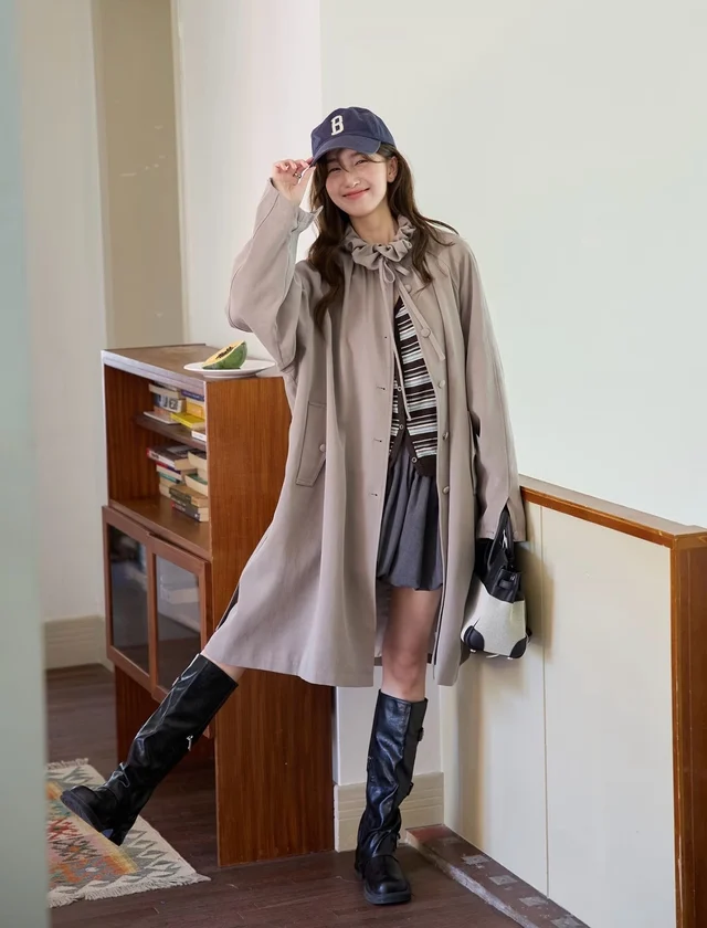The art of choosing the perfect autumn coat for an elegant lady - Photo 4.