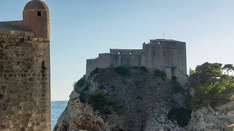 Coastal Life In Dubrovnik, Croatia