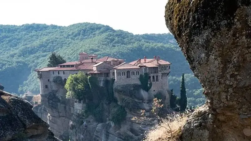 Varlaam Monastry at the Meteora. Kalabaka. Greece. Europe