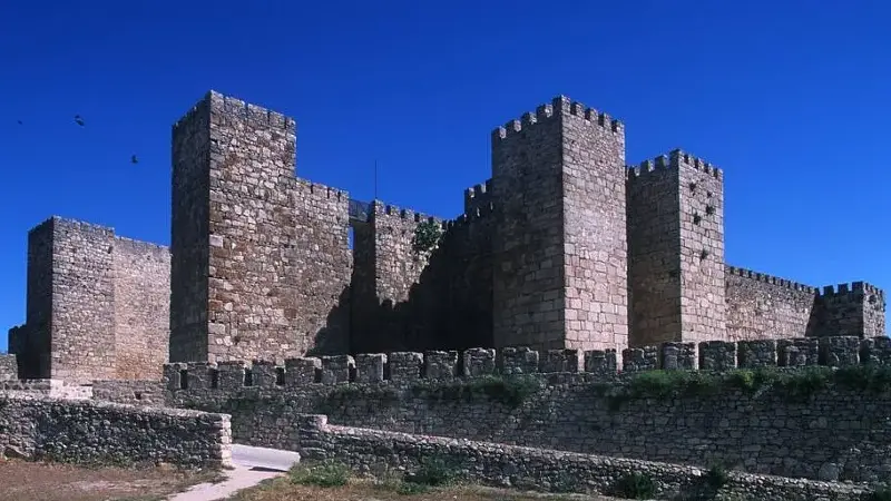 Spain, Extremadura, Trujillo, castle