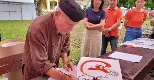 Calligraphers from across the country gathered in Hue to showcase 'The Soul of Vietnam Through the Brushstrokes'.
