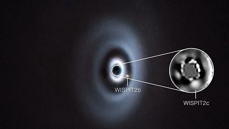 Astronomi scoprono due pianeti giganti gassosi in formazione attorno a una giovane stella