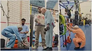 90-year-old man's inspiring workout proves gym is not just for young bodybuilders: Watch video