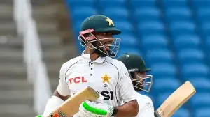 No Shan Masood for Pakistan in the second Test against West Indies after broken finger rules him out