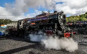 Heritage steam trains ditch coal to avoid heatwave wildfires