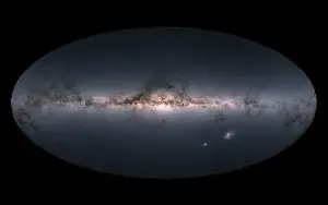 Vast web of cold gas observed at the heart of the Milky Way