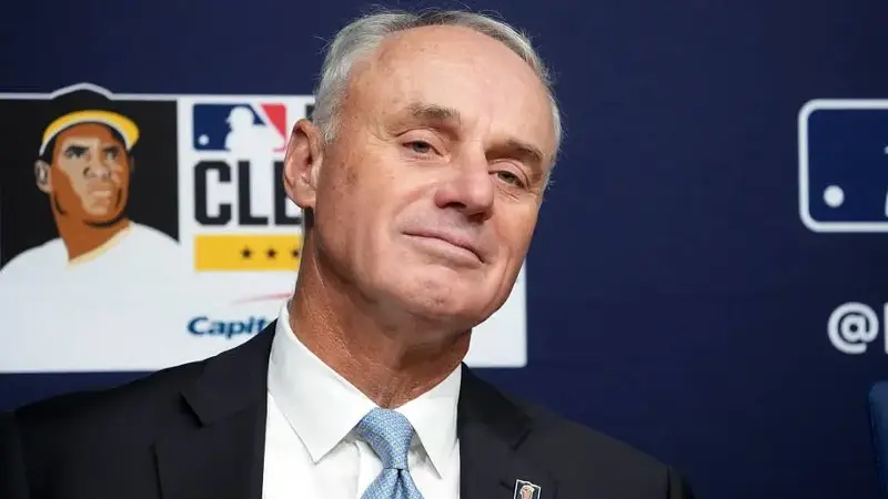 Major League Baseball commissioner Rob Manfred