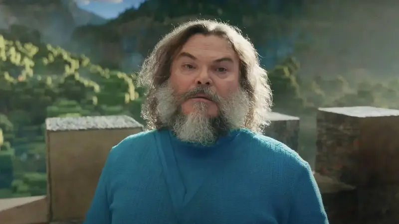 Jack Black in A Minecraft Movie
