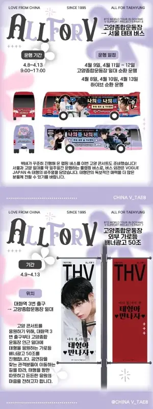 Every Step is a Celebration: From Wrapped Buses to Custom Gifts, Fans Turn Seoul and Goyang into a “V-Land”