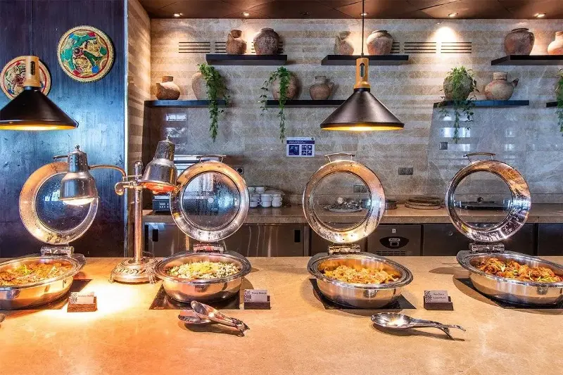 Representational pic of a hotel buffet.