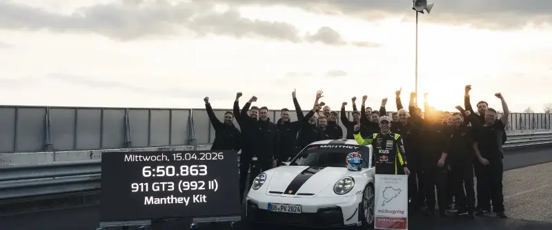 992.2 Porsche 911 GT3 Manthey Kit Nurburgring record