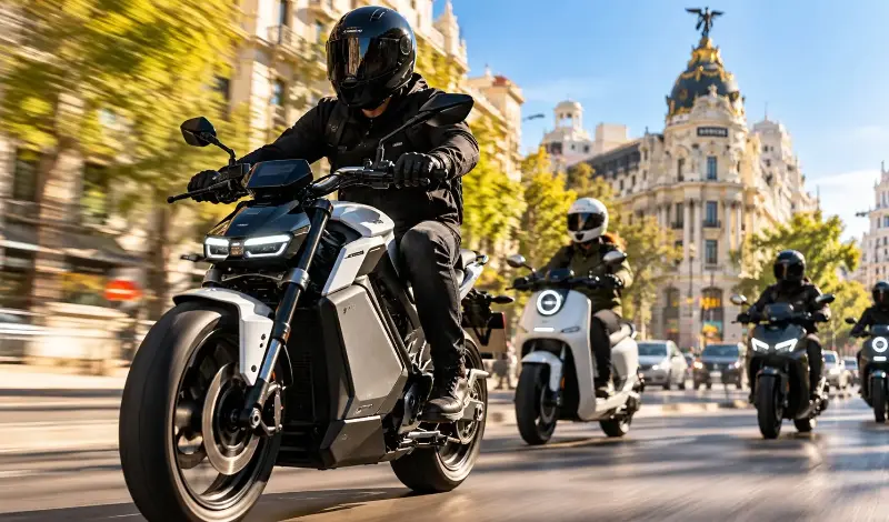 Las motos eléctricas pisan el acelerador en España y disparan sus ventas un 86%