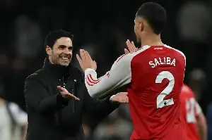 Arsenal: William Saliba reaction to team photo omission revealed as retake planned