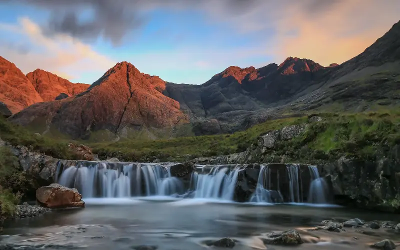 The Fairy Pools, a series of cascading waterfalls, captures a sense of magic - Gordie Broon Photography