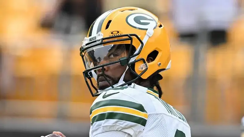 Green Bay Packers quarterback Tyrod Taylor