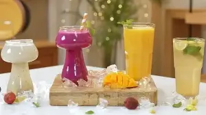 Chef Kunal Kapur shares 4 delicious shikanji recipes for summer: Full recipe for lychee, jamun, mango, masala shikanji