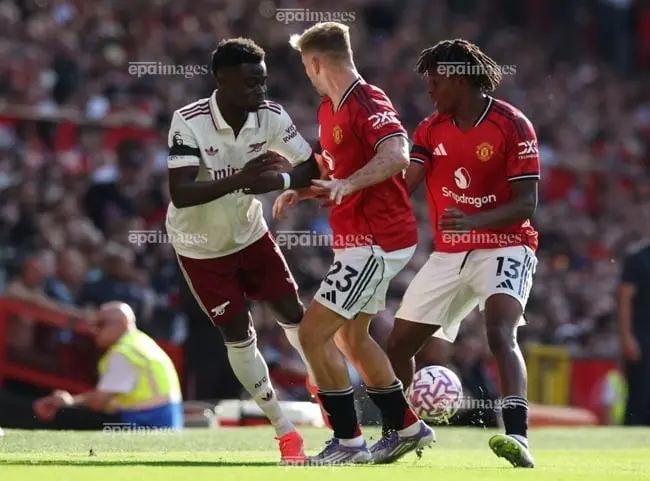 MU trắng tay trên sân nhà Old Trafford trước Arsenal. ẢNH: EPA att.ip8SpFFaHIKMeJSp7HdHgsmjla5MV4xy5pK9L7fPXro.jpeg