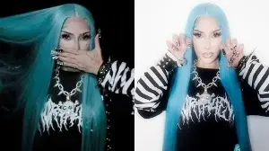 Kim Kardashian's Halloween transformation