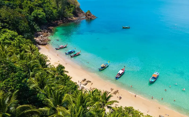 Idyllic locations like Banana Beach await visitors to Phuket - Moment RF/Twenty47studio