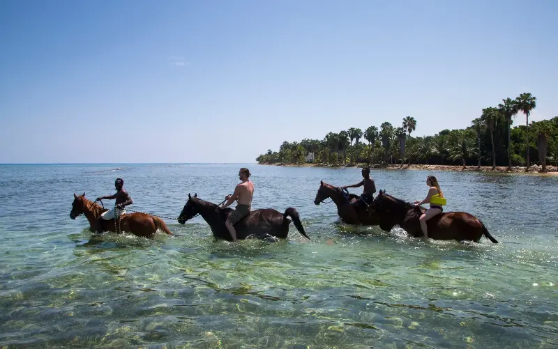 Visitors to Montego Bay can expect highs of 30C in December - Getty