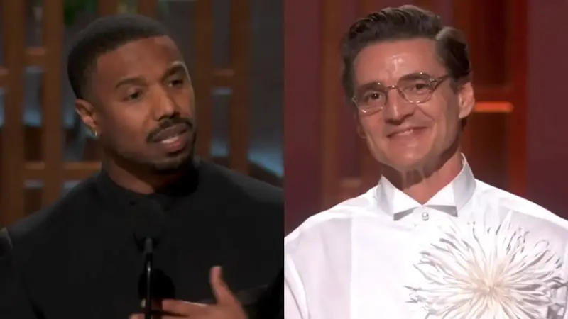 Pedro Pascal Celebrating Michael B. Jordan's Oscar Win Is Hilariously Going Viral For Two Different Reasons