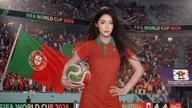 Runner-up Nong Thi Hang: A beauty that captivates thousands, igniting the passion for Ronaldo at the 2026 World Cup.
