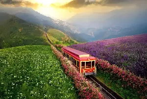The decade-long journey of the Fansipan cable car in photos.