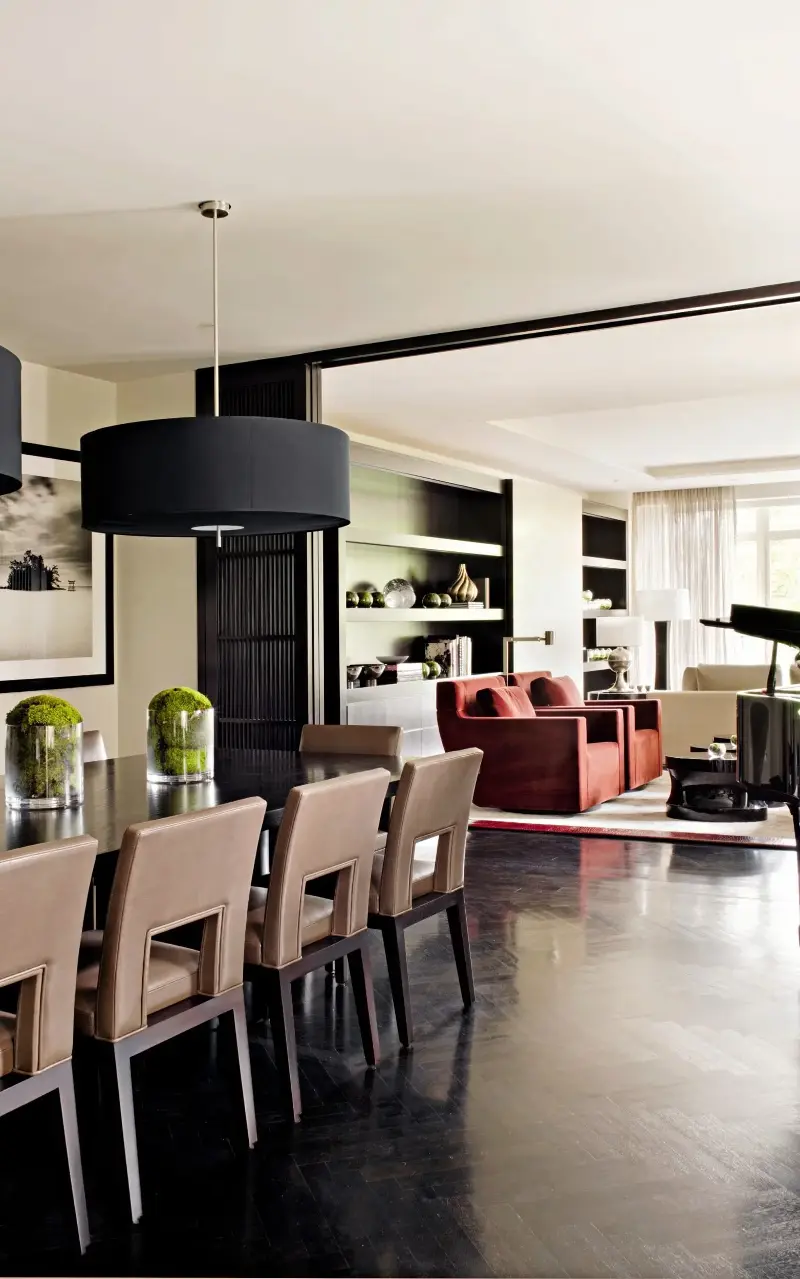 Use colour to offset neutral tones