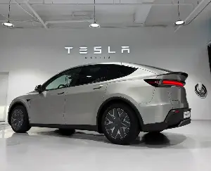 The Tesla Model Y L can now be publicly viewed at the BGC showroom