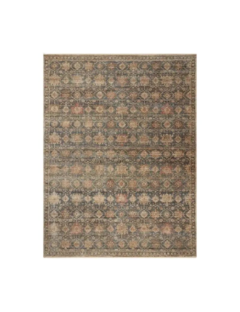 Amber Lewis x Loloi, Molly MOL-03 Ocean / Sunset Area Rug