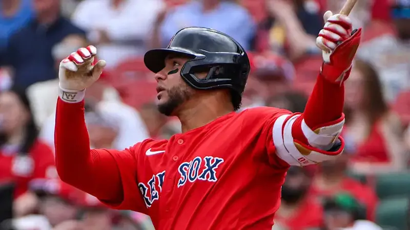 Boston Red Sox first baseman Willson Contreras