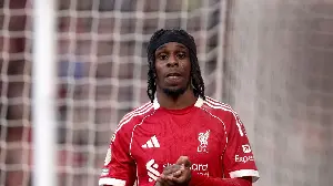 Liverpool dealt further injury blow as Jeremie Frimpong is substituted after coming off the bench in Netherlands clash