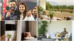 Step inside Virat Kohli and Anushka Sharma's luxurious 4-bedroom holiday villa in Alibaug with views of Sahyadri range