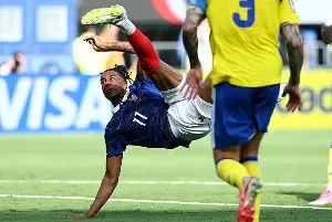 Michael Olise shone brightly with a record number of assists as France thrashed Sweden 3-0.
