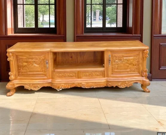 Đây mới là cách bố trí kệ tivi gỗ phòng khách hợp phong thủy hút vượng khí - Ảnh 1.