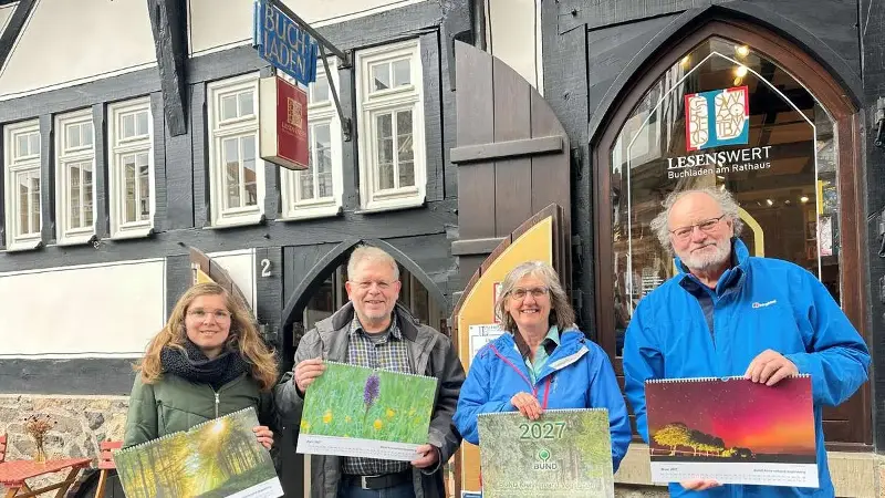 BUND Vogelsberg verkauft Naturkalender 2027 – alle Erlöse fließen in Schutzprojekte