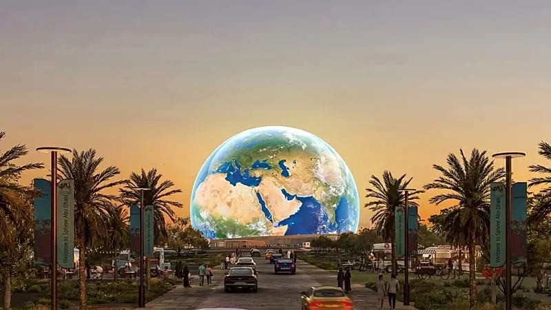 Sphere Abu Dhabi, el recinto más futurista del mundo abre sus puertas en a la isla de Yas
